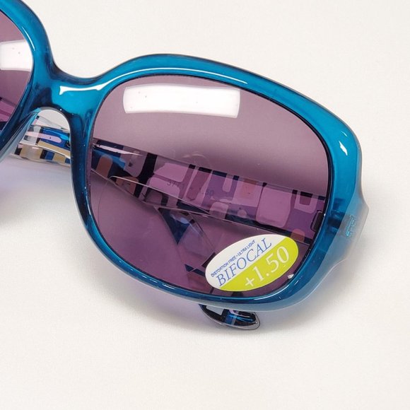 Design Line Bifocal SunReaders +1.50 Blue - Picture 7 of 9